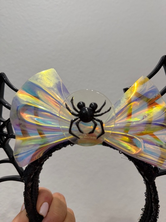 NEW Disney Boxlunch Halloween Spider Web Ears